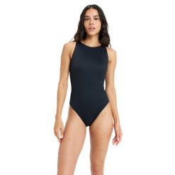 Jednoczęściowy strój kąpielowy dla Kobiety ROXY LOVE ATHLETIC Czarny. Szare stroje kąpielowe damskie Roxy, l, bez wzorów, z elastanu. Za 389.99 zł.