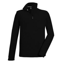 Polar Killtec KSW 63. Czarne bluzy sportowe męskie KILLTEC, na zimę, bez wzorów, z polaru, bez kaptura, narciarskie. Za 165.50 zł.