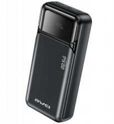 Powerbank Awei Powerbank Awei PA-92 20000mAh 22,5W PD 2xUSB-C czarny. Czarne powerbanki Awei. Za 65.25 zł.