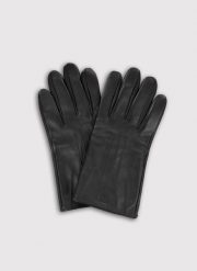 Skórzane rękawiczki męskie. Czarne rękawiczki męskie Pako Lorente, bez wzorów, z poliesteru. Za 139.99 zł.