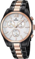 Zegarek Festina Zegarek męski Festina F16856-1 czarny. Czarne zegarki męskie Festina, bez wzorów. Za 1,257.00 zł.