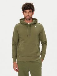 K-Way Bluza Barnie K31365W Zielony Regular Fit. Zielone bluzy męskie K-Way, l, bez wzorów, z bawełny, bez ramiączek, bez kaptura. Za 419.99 zł.