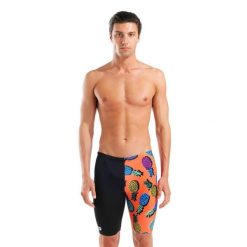 Kąpielówki męskie spodenki kąpielowe jammery na basen Arena Pineapples. Czarne kąpielówki męskie ARENA, l, bez wzorów. Za 219.99 zł.