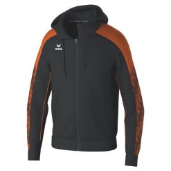 Bluza dresowa z kapturem Erima Evo Star. Brązowe bluzy damskie Erima, bez wzorów, z dresówki, retro, bez ramiączek, z kapturem. Za 318.99 zł.