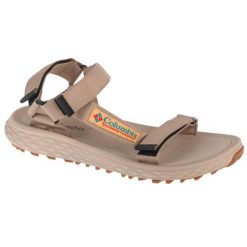 Sandały męskie, Konos Globetrot Sandal. Białe buty zimowe męskie Columbia, bez wzorów, bez obcasa, bez zapięcia. Za 229.99 zł.