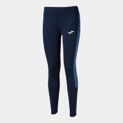 Legginsy do biegania damskie Joma Eco championship długie. Niebieskie legginsy damskie Joma, bez wzorów. Za 227.90 zł.