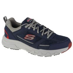 Buty sportowe Sneakersy męskie, Oak Canyon-Verketta. Niebieskie buty sportowe męskie Skechers, bez wzorów, bez zapięcia, trekkingowe. Za 259.99 zł.