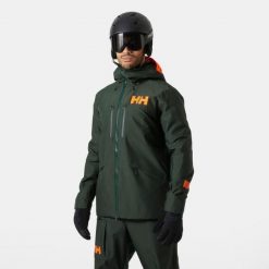 Kurtka narciarska Helly Hansen Garibaldi 2.0. Czarne kurtki sportowe męskie Helly Hansen, na zimę, m, bez wzorów, bez kaptura, narciarskie. W wyprzedaży za 1,691.00 zł.