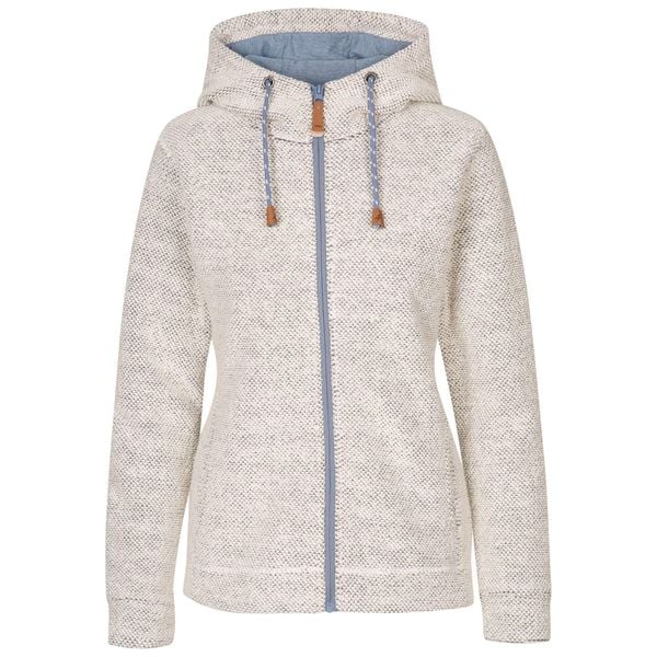 Bluza Z Kapturem Damska Ronee. Białe bluzy damskie Trespass, l, bez wzorów, z materiału, bez ramiączek, z kapturem. Za 468.99 zł.