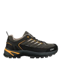 Buty trekkingowe męskie RIGEL 2.0 LOW skóra wodoodporne. Brązowe trekkingi męskie CMP, z gumy, bez zapięcia. Za 359.00 zł.