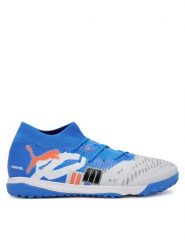 Puma Buty do piłki nożnej Future 8 Match Forever Tt 108425 01 Niebieski. Niebieskie buty sportowe męskie Puma, bez wzorów, z materiału, bez zapięcia. Za 239.99 zł.