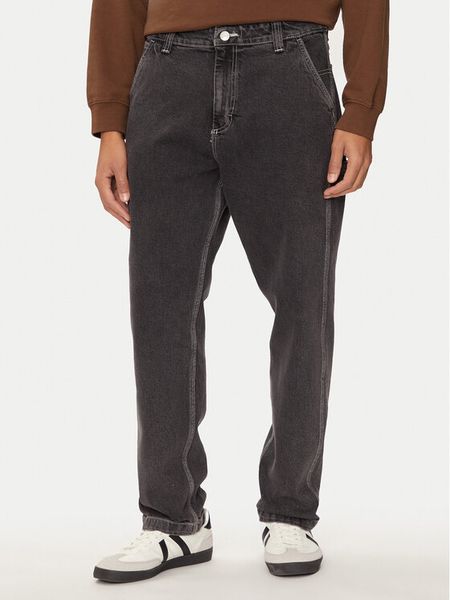 Lee Jeansy Carpenter 112355778 Czarny Relaxed Fit. Czarne jeansy męskie Lee, z jeansu. Za 215.99 zł.