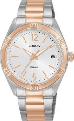 Zegarek Lorus Zegarek damski Lorus RH982QX9 srebrny. Szare zegarki damskie Lorus, srebrne. Za 339.00 zł.