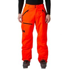 Spodnie narciarskie cargo Helly Hansen Sogn. Brązowe spodnie sportowe męskie Helly Hansen, l, bez wzorów, narciarskie. Za 917.50 zł.