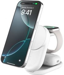 Belkin Qi2 Fitness tracker, Słuchawki, Smartfon, Smartwatch Biały USB Bezprzewodowe ładowanie Szybkie ładowanie Wewnętrzna. Białe zegarki smartwatch Belkin, bez wzorów. Za 429.01 zł.
