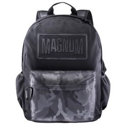 Plecak, Magnum Corps BLK-SLV, pojemność: 25 L. Czarne plecaki męskie MAGNUM, bez wzorów, sportowe. Za 101.81 zł.