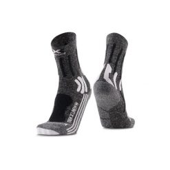 Skarpetki damskie X-Socks Trek X Linen. Szare skarpetki damskie X-Socks, bez wzorów, z wełny. Za 170.80 zł.
