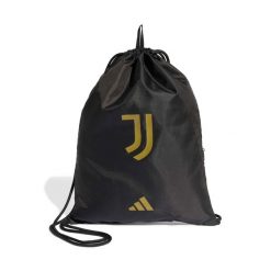 Plecak Adidas Sport Juve Gymsack Dorośli. Czarne plecaki męskie Adidas, bez wzorów, z materiału, sportowe. Za 176.99 zł.