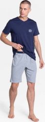 Henderson HENDERSON dodge piżama męska krótka homewear M. Piżamy męskie Henderson, m, bez wzorów, bez kołnierzyka, bez ramiączek, krótkie. Za 79.88 zł.