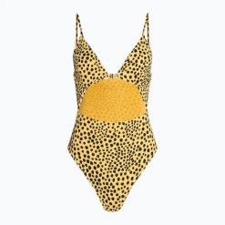 Strój kąpielowy jednoczęściowy damski Billabong La Playa Kaia multi 2. Żółte stroje kąpielowe damskie Billabong, s, bez wzorów, z elastanu. Za 299.99 zł.