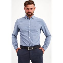Koszula męska JOOP! JEANS. Koszule męskie JOOP! Jeans, m, bez wzorów, z jeansu, bez kołnierzyka, bez ramiączek. W wyprzedaży za 138.27 zł.