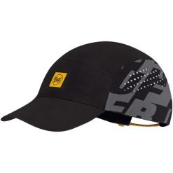 Czapka z daszkiem BUFF PACK SPEED CAP LOGO. Czarne czapki damskie Buff, bez wzorów, sportowe. Za 167.06 zł.