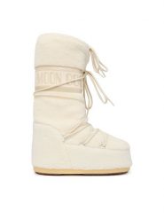 Moon Boot Śniegowce 80D1403080 Kremowy. Białe śniegowce damskie Moon Boot, z materiału, bez zapięcia. Za 1,359.00 zł.