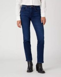WRANGLER STRAIGHT DAMSKIE SPODNIE JEANSOWE JEANSY ANABEL W26RCY37Q 112332361. Jeansy damskie Wrangler, bez wzorów, z jeansu. Za 229.99 zł.
