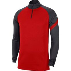 Bluza sportowa męska Nike Dry Academy Dril Top. Czerwone koszulki sportowe męskie Nike, m, bez wzorów, bez ramiączek. W wyprzedaży za 173.50 zł.