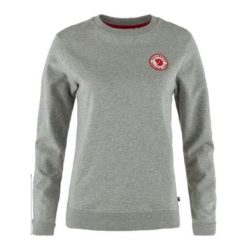 Bluza damska Fjällräven 1960 Logo Badge Sweater. Szare bluzy damskie FJÄLRÄVEN KANKEEN, xs, bez wzorów, casualowe, bez ramiączek, bez kaptura. Za 419.99 zł.