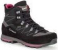 Buty trekkingowe damskie Aku czarne różowe r. 36. Czarne obuwie trekkingowe damskie Aku, bez zapięcia. Za 687.87 zł.