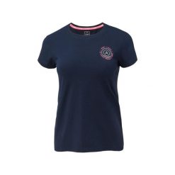 T-shirt damski Elbrus Ericca. Niebieskie t-shirty damskie ELBRUS, l, bez wzorów, z bawełny, sportowe, bez kołnierzyka, bez ramiączek. Za 74.18 zł.