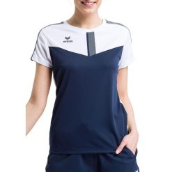 Koszulka damska Erima Squad. Białe bluzki damskie Erima, l, bez wzorów, z materiału, sportowe, bez kołnierzyka, bez ramiączek. W wyprzedaży za 94.50 zł.