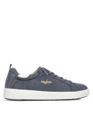 Nautica Trampki 24SC079 Granatowy. Niebieskie trampki męskie Nautica, bez wzorów, z materiału, bez zapięcia. Za 179.99 zł.