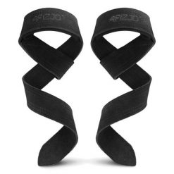 Skórzane paski do podnoszenia ciężarów 4FIZJO Deadlift Straps. Czarne paski damskie 4FIZJO, ze skóry, sportowe. Za 45.00 zł.