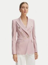 Artigli Marynarka ACGI004630 Różowy Regular Fit. Czerwone marynarki i żakiety damskie Artigli, bez wzorów, z syntetyku, bez kołnierzyka, bez ramiączek. Za 959.99 zł.