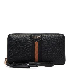 Portfel Liu Jo. Czarne portfele damskie Liu Jo. Za 339.99 zł.