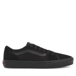 Tenisówki Vans. Czarne trampki męskie Vans, bez wzorów, bez zapięcia. Za 199.99 zł.