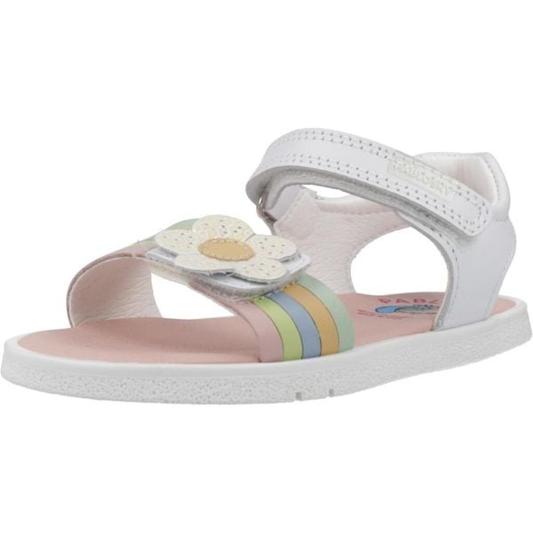 Sandały PABLOSKY 073100P Biały. Białe buty zimowe męskie Pablosky, bez wzorów, ze skóry, bez obcasa, bez zapięcia. Za 203.99 zł.