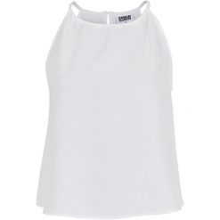 Damski tank top Urban Classics Structured. Białe topy damskie Urban Classics, bez wzorów, bez kołnierzyka, bez ramiączek. Za 183.50 zł.