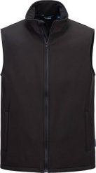 Kurtka męska Portwest TK22 - Softshell dwuwarstwowy Print & Promo - granatowy 4XL. Niebieskie kurtki męskie Portwest, m, bez wzorów, z softshellu, bez kaptura. Za 88.93 zł.