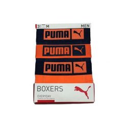 Bokserki męskie Puma BASIC PLACED LOGO 3-PACK 93554810 r M. Bokserki męskie Puma, bez wzorów, z bawełny. Za 157.26 zł.