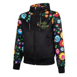 Bluza damska sportowa rozpinana z kapturem EXTREME HOBBY FOLK. Czarne bluzy damskie EXTREME HOBBY, m, bez wzorów, z poliesteru, sportowe, bez ramiączek, z kapturem. Za 259.00 zł.