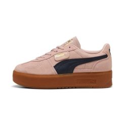 Buty sportowe damskie Puma PALERMO ELEVATA. Brązowe obuwie sportowe damskie Puma, bez wzorów, bez zapięcia, trekkingowe. Za 428.25 zł.