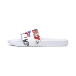 Sandały PUMA Leadcat BMW M Motorsport Graphique. Białe sandały męskie Puma, na lato, bez wzorów, z materiału, sportowe, bez zapięcia. Za 210.15 zł.