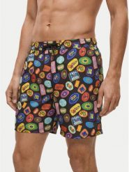 Guess Szorty kąpielowe F6GT14 WN332 Kolorowy Regular Fit. Kąpielówki męskie Guess, z aplikacjami, z syntetyku. Za 299.99 zł.