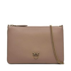 Torebka PINKO. Brązowe torebki do ręki damskie Pinko, bez wzorów, bez dodatków. Za 719.99 zł.