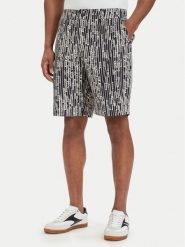 Karl Lagerfeld Jeans Szorty materiałowe B2M10053 Czarny Relaxed Fit. Czarne szorty męskie Karl Lagerfeld Jeans, bez wzorów, z bawełny. Za 439.99 zł.