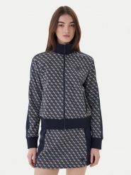 Guess Bluza V6RQ08 K2042 Granatowy Regular Fit. Niebieskie bluzy damskie Guess, xs, z aplikacjami, z syntetyku, bez ramiączek, bez kaptura. Za 479.99 zł.