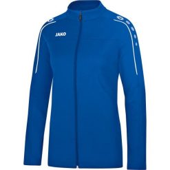 Kurtka Jako femme de loisir Classico. Niebieskie kurtki sportowe damskie Jako, s, bez wzorów, z materiału, bez ramiączek, z kapturem. Za 215.50 zł.
